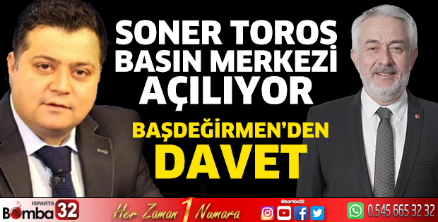 Soner Toros Basın Merkezi açılıyor