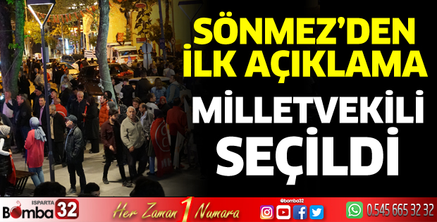 Sönmez'den ilk açıklama