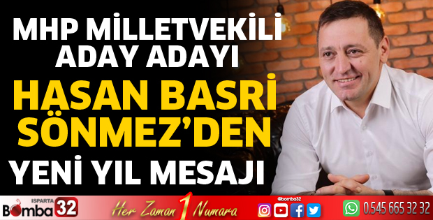 Sönmez'den yeni yıl mesajı