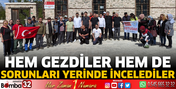 Sorunları yerinde incelediler