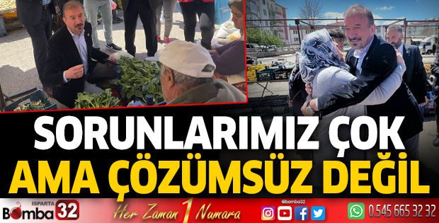 Sorunlarımız çok ama çözümsüz değil