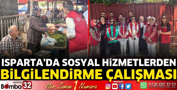 Sosyal Hizmetlerden bilgilendirme çalışması 