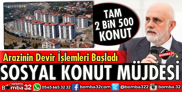 SOSYAL KONUT MÜJDESİ