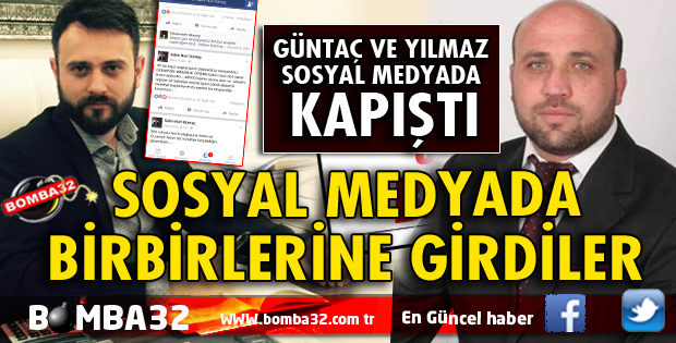 SOSYAL MEDYADA BİRBİRLERİNE GİRDİLER