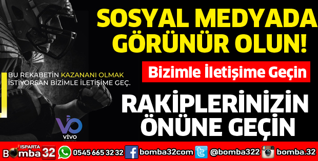 SOSYAL MEDYADA GÖRÜNÜR OLUN