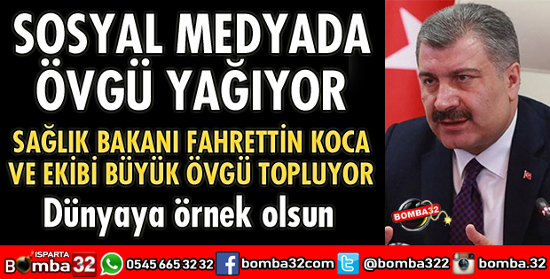 SOSYAL MEDYADA ÖVGÜ YAĞIYOR