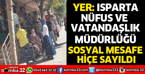 SOSYAL MESAFESİZ KUYRUK