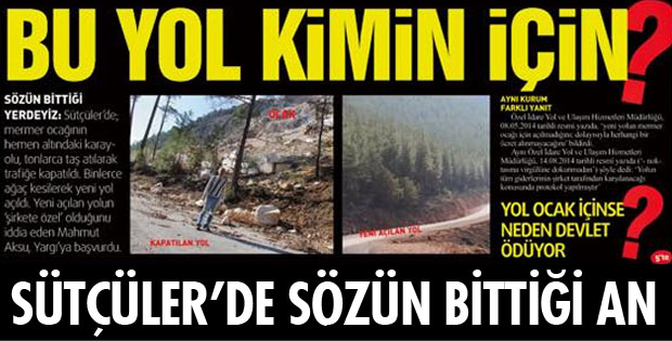 SÖZÜN BİTTİĞİ YERDEYİZ!