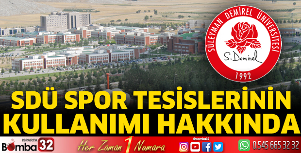 Spor tesislerinin kullanımı hakkında