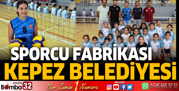 Sporcu fabrikası Kepez Belediyesi
