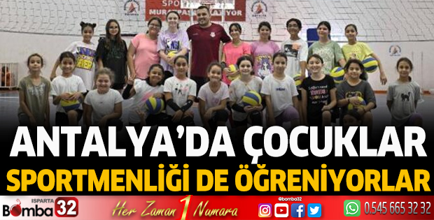 Sportmenliği de öğreniyorlar