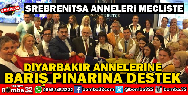 SREBRENİTSA ANNELERİNDEN BARIŞ PINARI HAREKATINA DESTEK