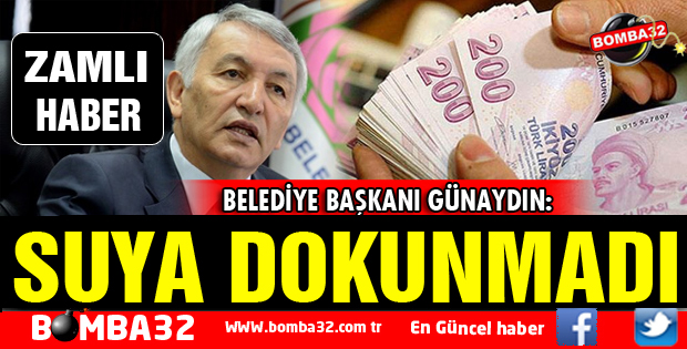 SU FİYATLARINA ZAM VAR MI?