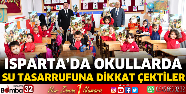 Su tasarrufuna dikkat çektiler