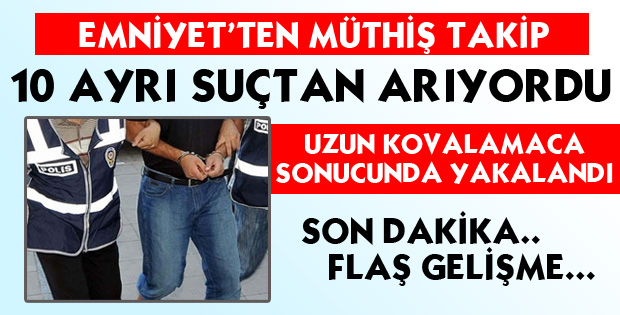 SUÇ MAKİNESİ TUTUKLANDI!
