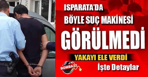 Suç makinesi yakalandı
