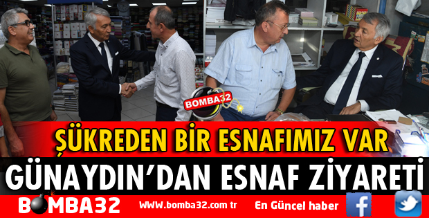 ŞÜKREDEN BİR ESNAFIMIZ VAR