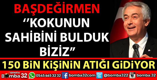 ŞÜKRÜ BAŞDEĞİRMEN'DEN KOKU ELEŞTİRİSİ