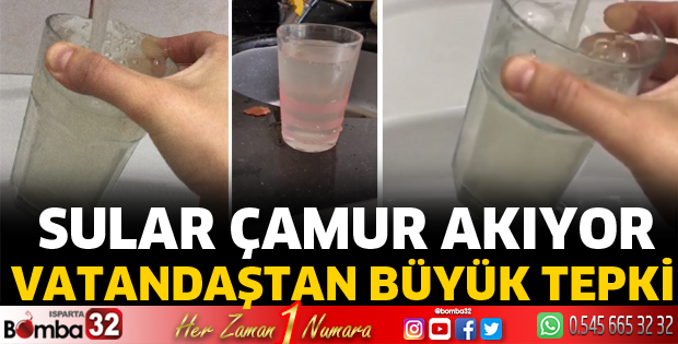 Sular çamurlu akıyor