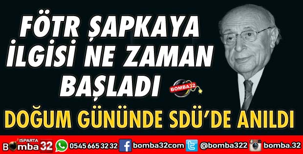 SÜLEYMAN DEMİREL İÇİN ADINI TAŞIYAN ÜNİVERSİTEDE KONFERANS VERİLDİ