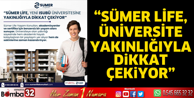 Sümer Life, Üniversite Yakınlığıyla Dikkat Çekiyor
