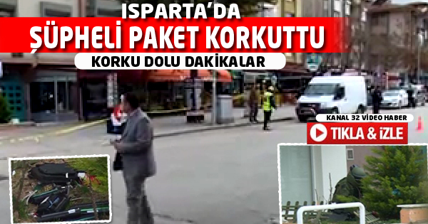 Şüpheli paket alarmı