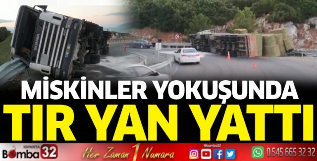 Sürekli Geçtiği Miskinler Yokuşunda Kaza Yaptı