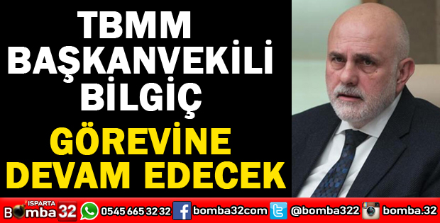 SÜREYYA SADİ BİLGİÇ GÖREVİNE DEVAM EDECEK