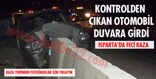 SÜRÜCÜ DİREKSİYON HAKİMİYETİNİ KAYBEDİNCE..