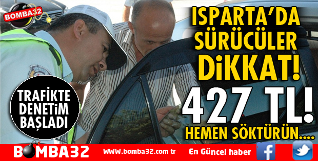 SÜRÜCÜLER DİKKAT! CEZASI 427 TL