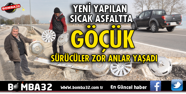 SÜRÜCÜLER TEHLİKELİ ANLAR YAŞADI