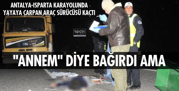 SÜRÜCÜLER YOL KENARINDA CESEDİ BULDU