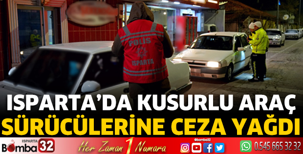 Sürücülere ceza yağdı