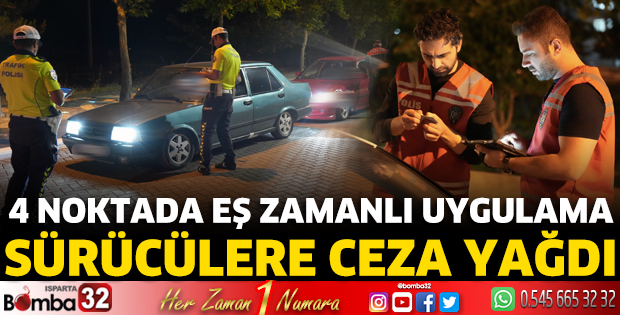 Sürücülere ceza yağdı