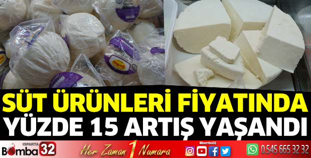 Süt ürünleri fiyatında artış yaşandı
