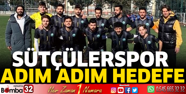 Sütçülerspor adım adım hedefe