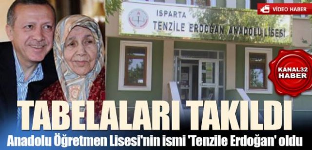 TABELALARI TAKILDI