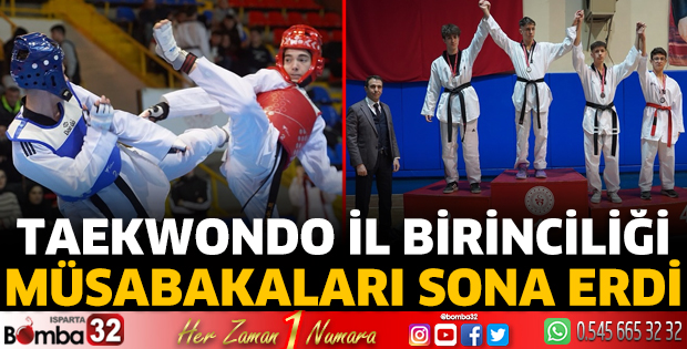 Taekwondo müsabakaları sona erdi