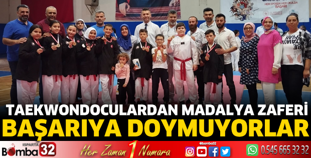Taekwondoculardan madalya zaferi
