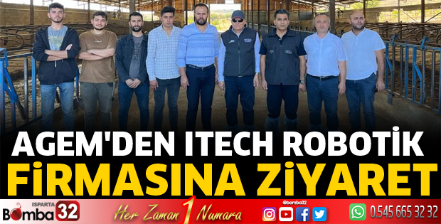 TAGEM'DEN ITECH ROBOTİK FİRMASINA ZİYARET