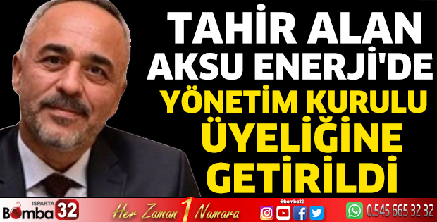 Tahir Alan Aksu Enerji'de