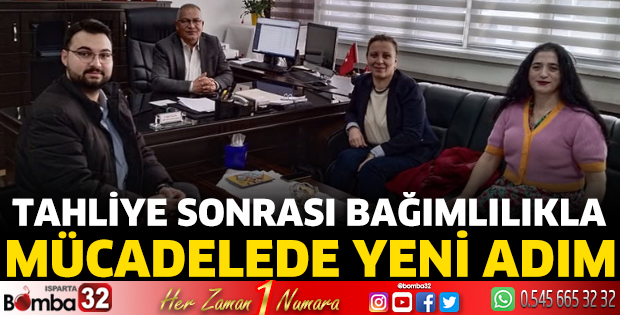 Tahliye sonrası bağımlılıkla mücadelede yeni adım