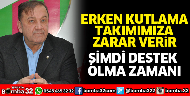 Takıma destek çağrısı