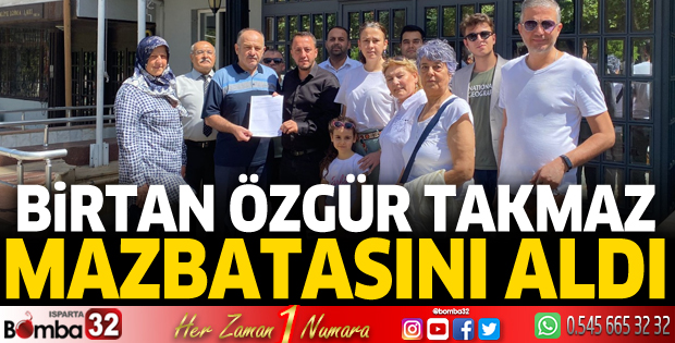 Takmaz mazbatasını aldı