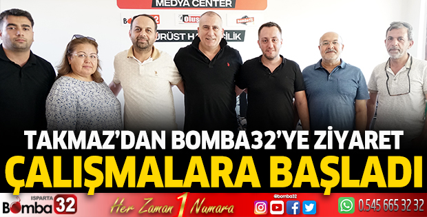 Takmaz'dan Bomba32'ye ziyaret