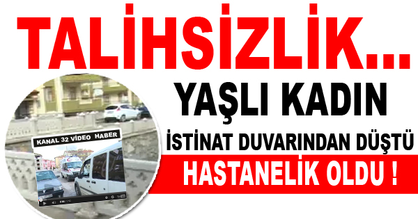 Talihsizlik...