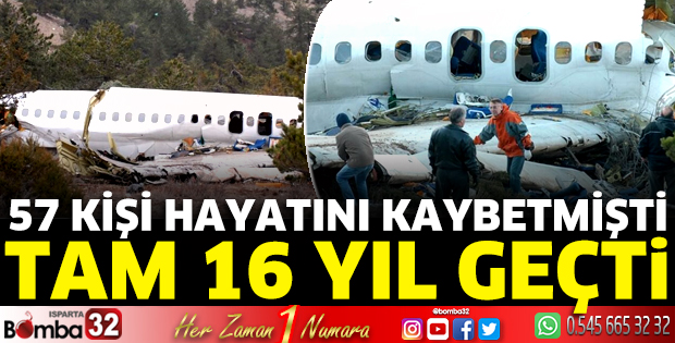 Tam 16 yıl geçti