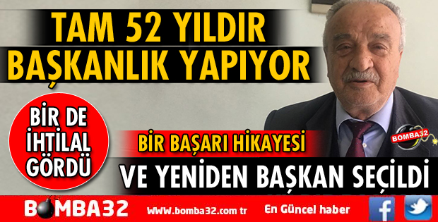 TAM 52 YILDIR BAŞKANLIK YAPIYOR