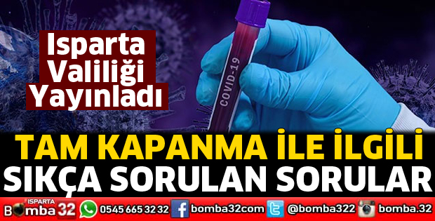 Tam Kapanma İle İlgili Sıkça Sorulan Sorular