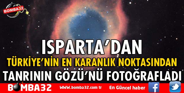 'TANRININ GÖZÜ'NÜ FOTOĞRAFLADI
